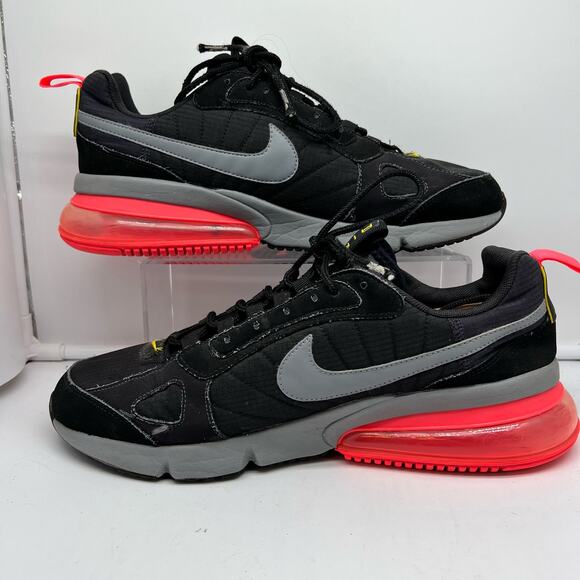 Nike Shoes Mens 12 Air Max 270 Futura Black Grey Punch Sneakers - Picture 2 of 8